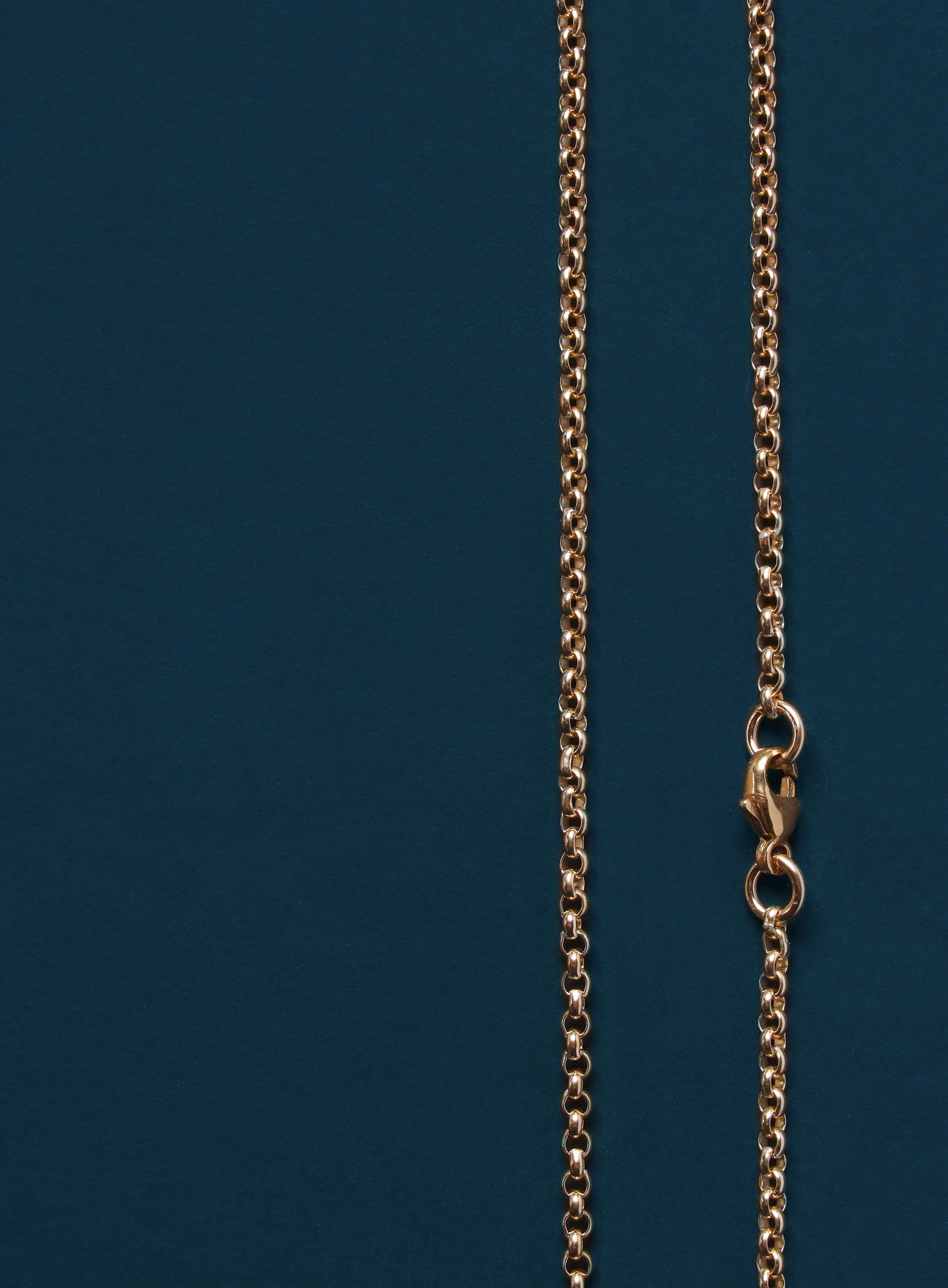 14k Gold Filled Rolo Chain Necklace for Men - Image 5