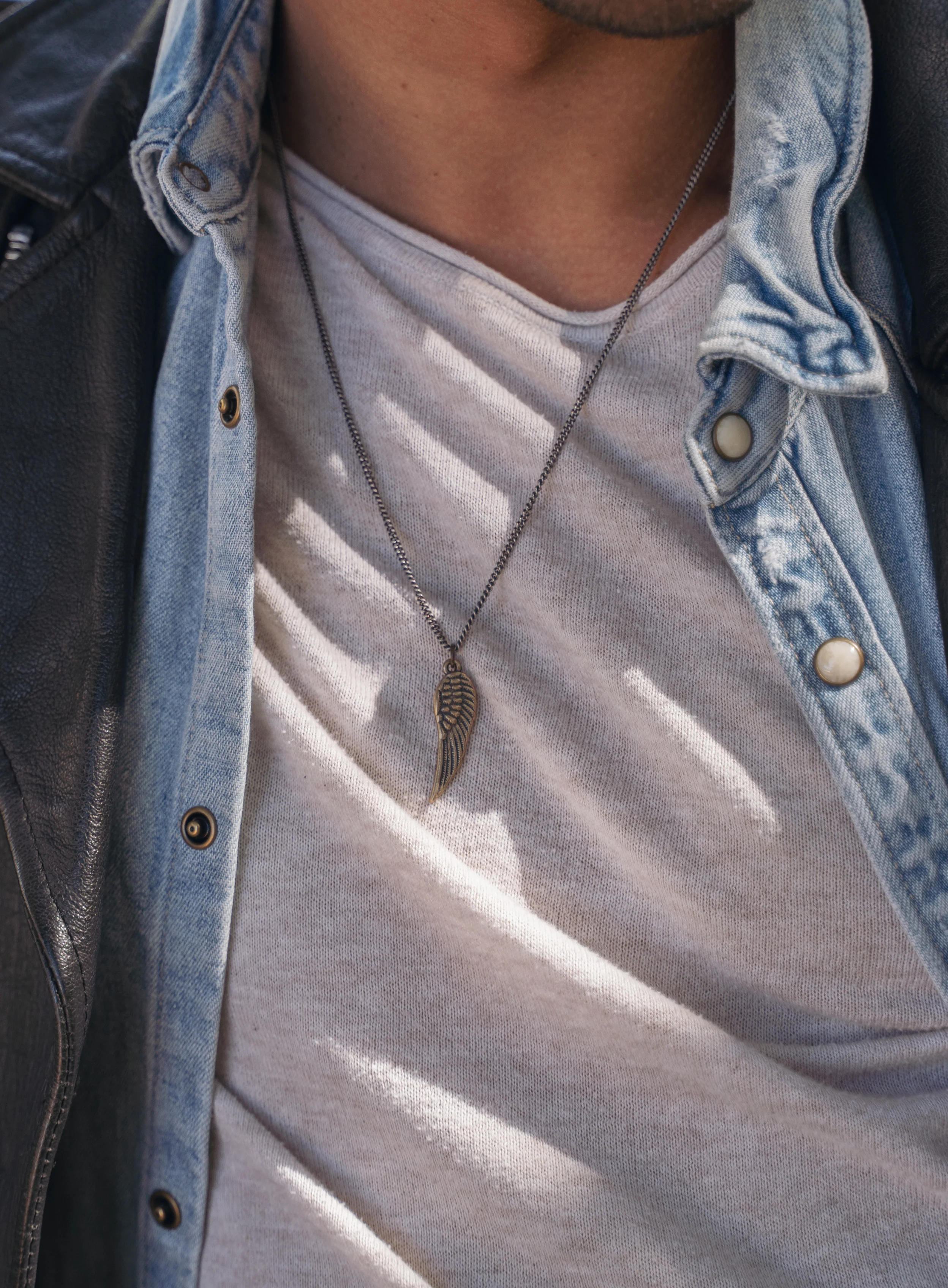 Wing Necklace for Men - Image 4