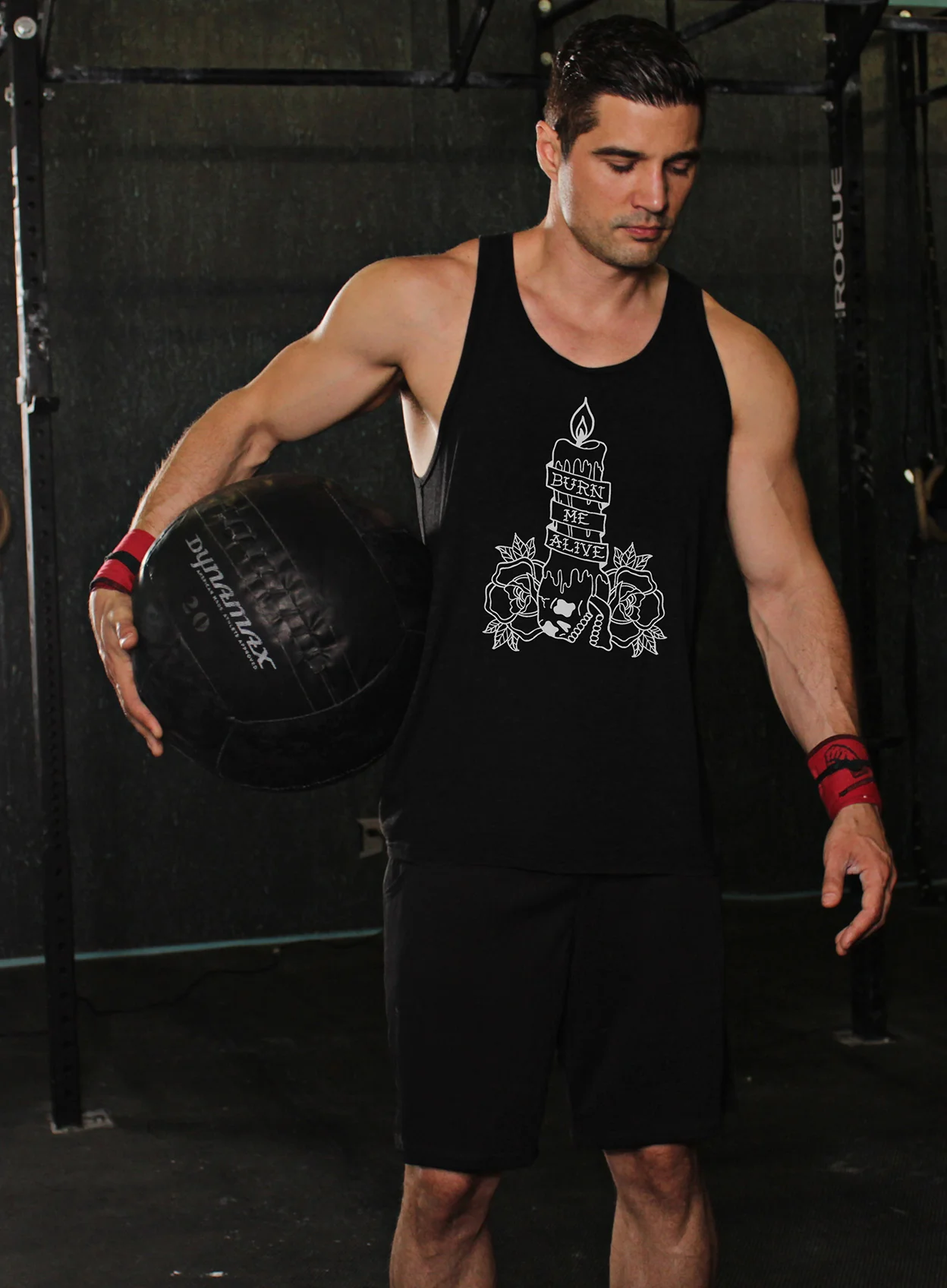 Burn Me Alive Unisex  Tank Top - Image 2