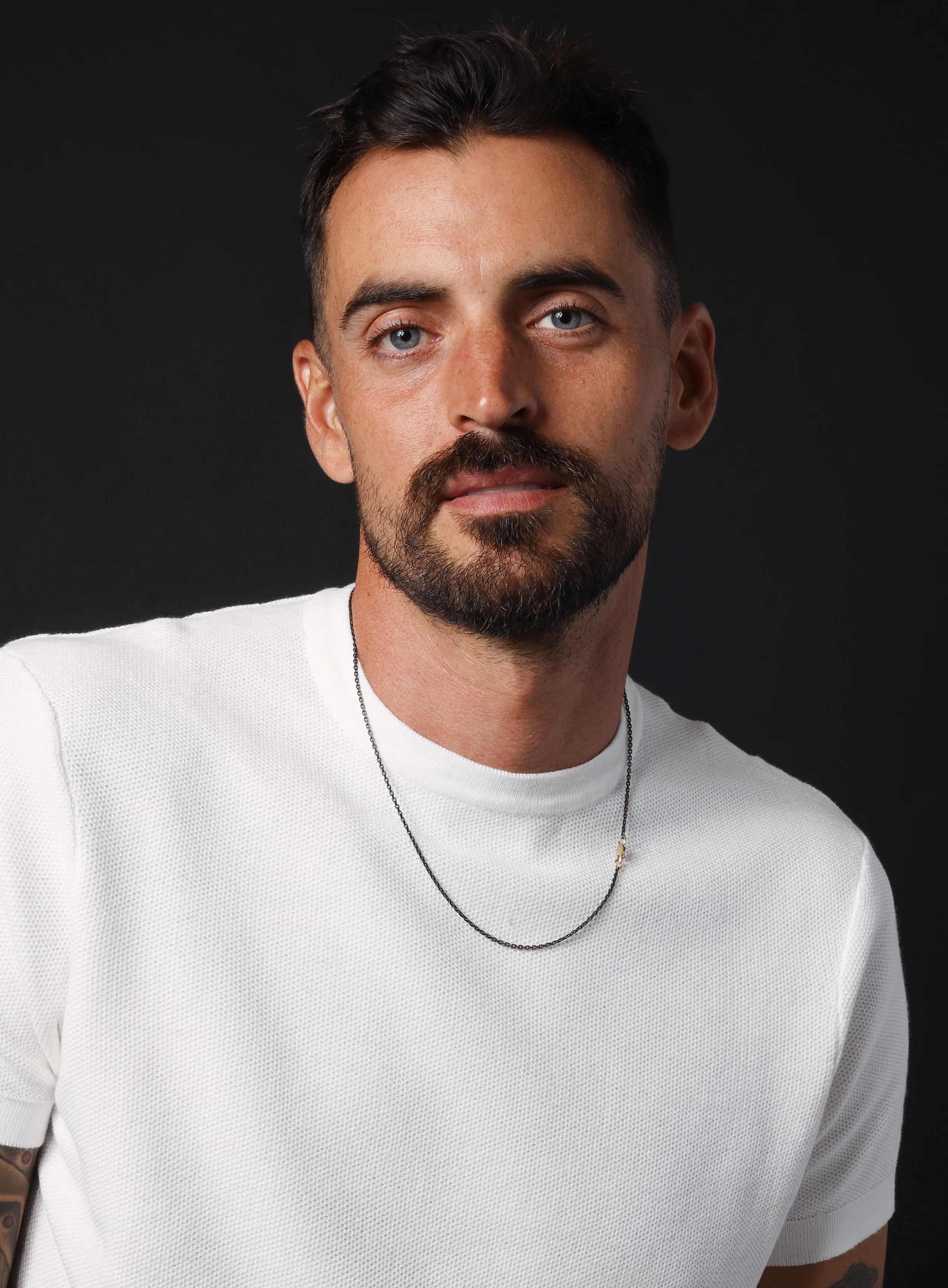 "Chocolate" Vermeil Gold Cable Chain Necklace for Men - Image 4