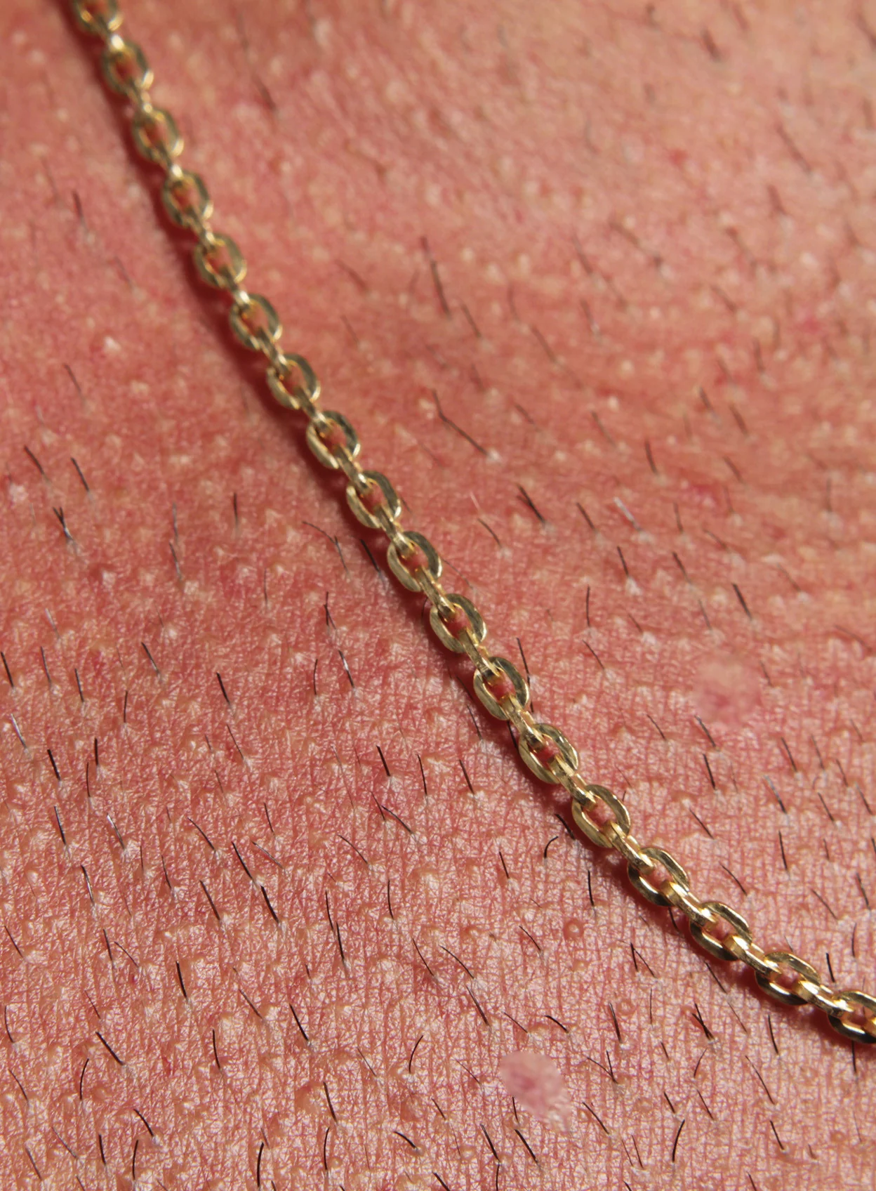 Gold Cable Chain Necklace for Men - Image 3