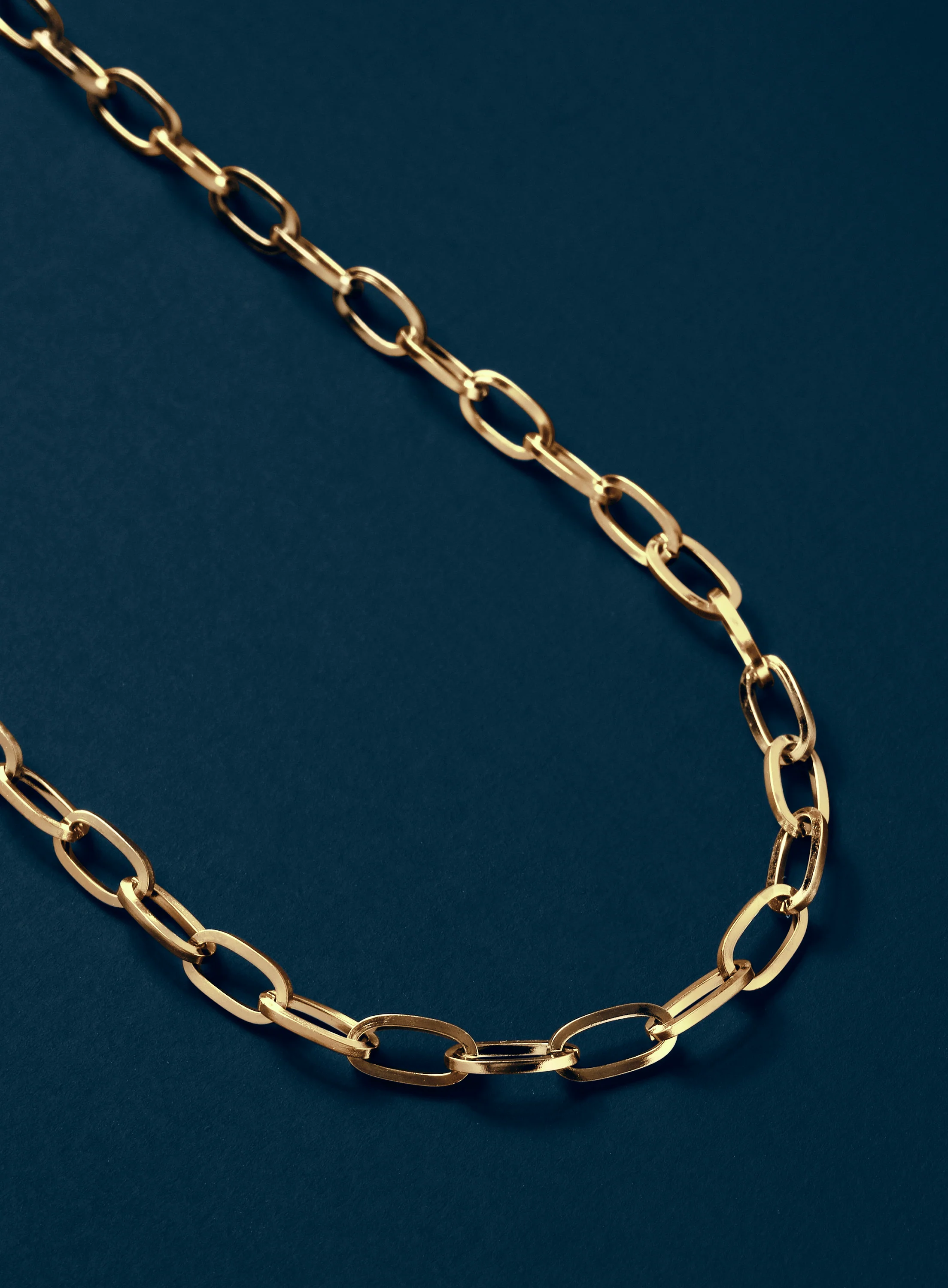 Gold 5.5mm Thick 316L Stainless Steel Cable Chain Necklace - Image 4