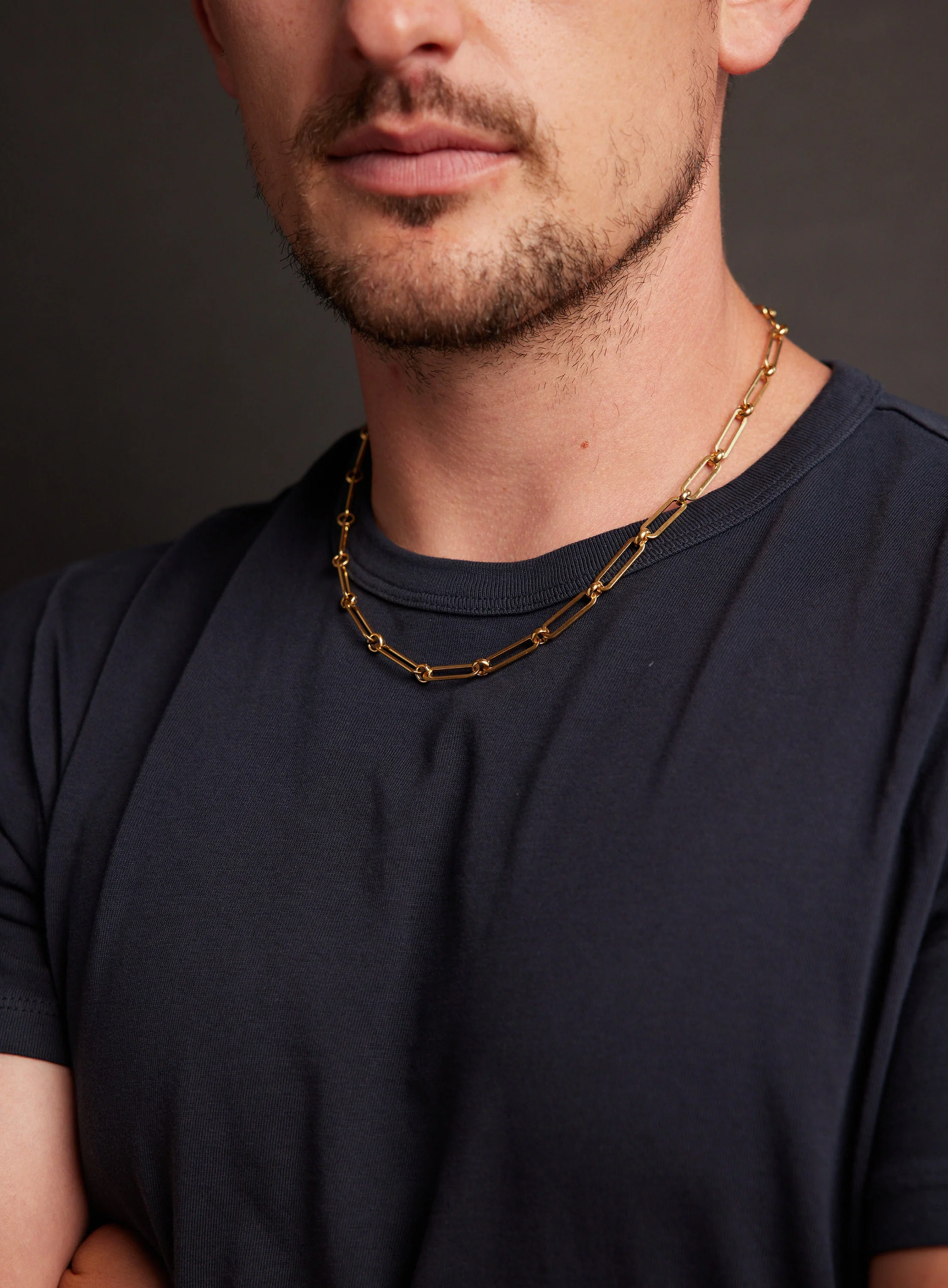 6mm Gold Jewelry Chain Necklace for Men - Image 3