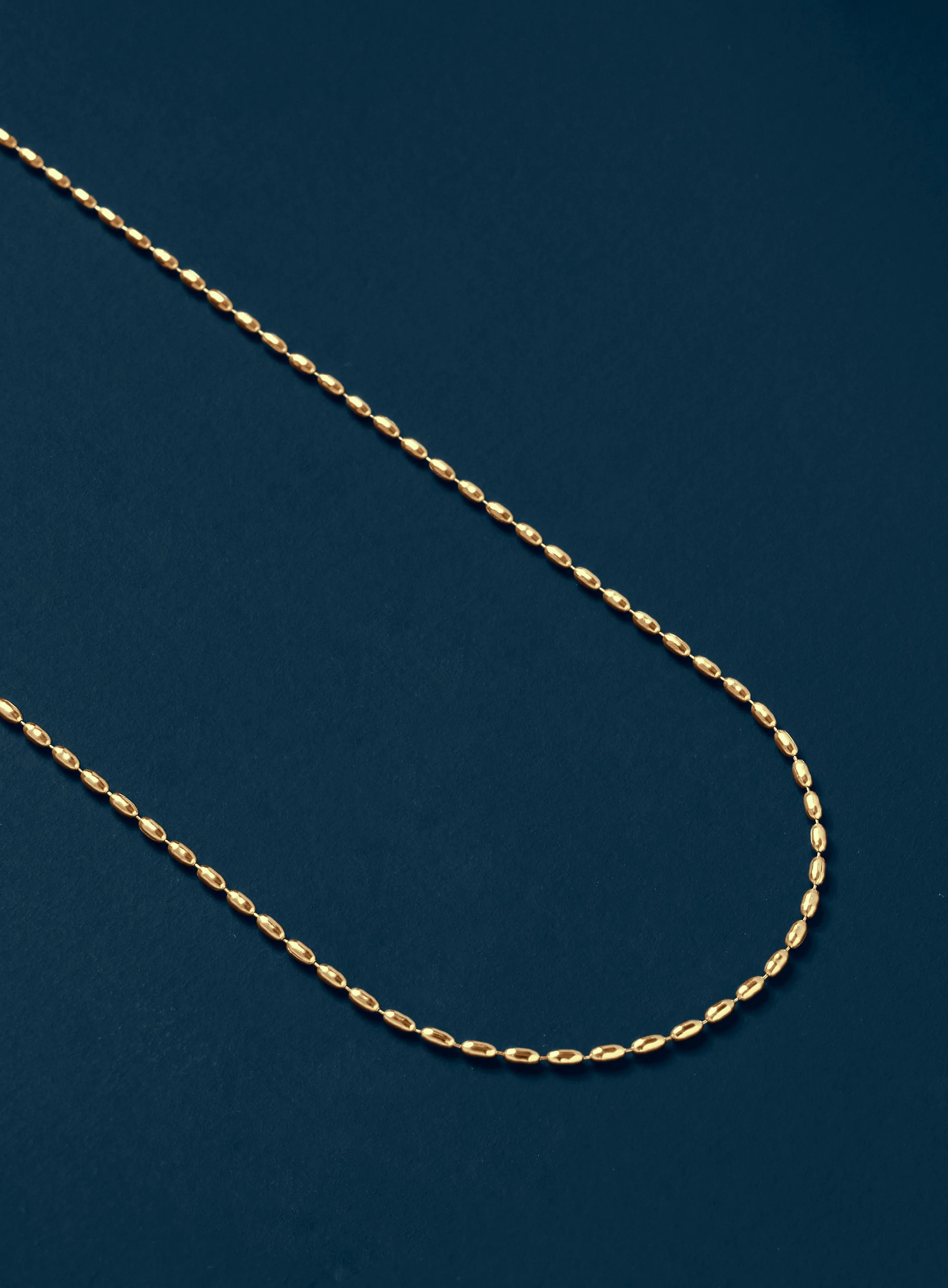 Minimalist 1mm 14k Gold Plated 316L Stainless Steel Gold Chain - Image 4