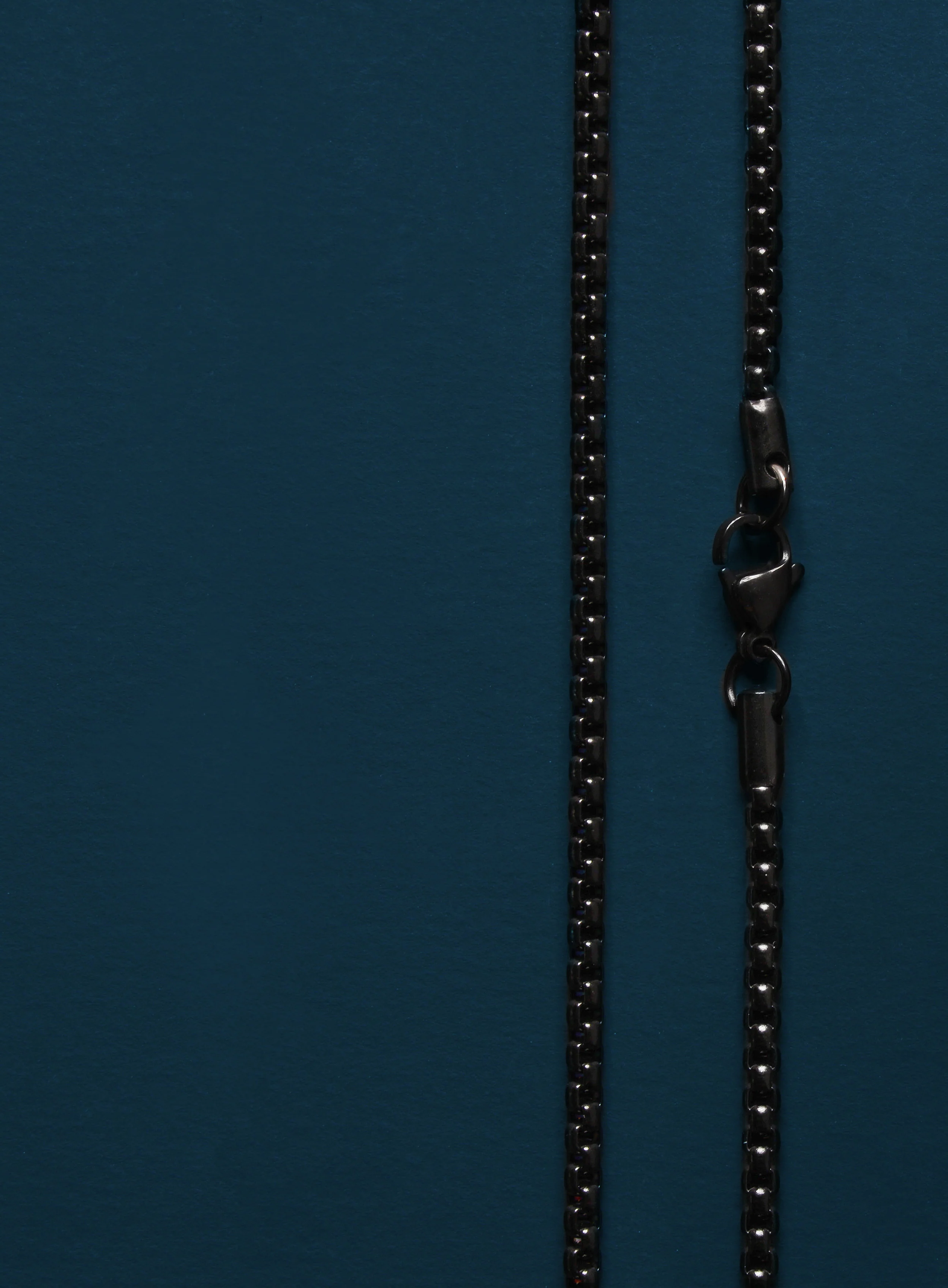 Large Black Cross Necklace Set for Men - Image 8