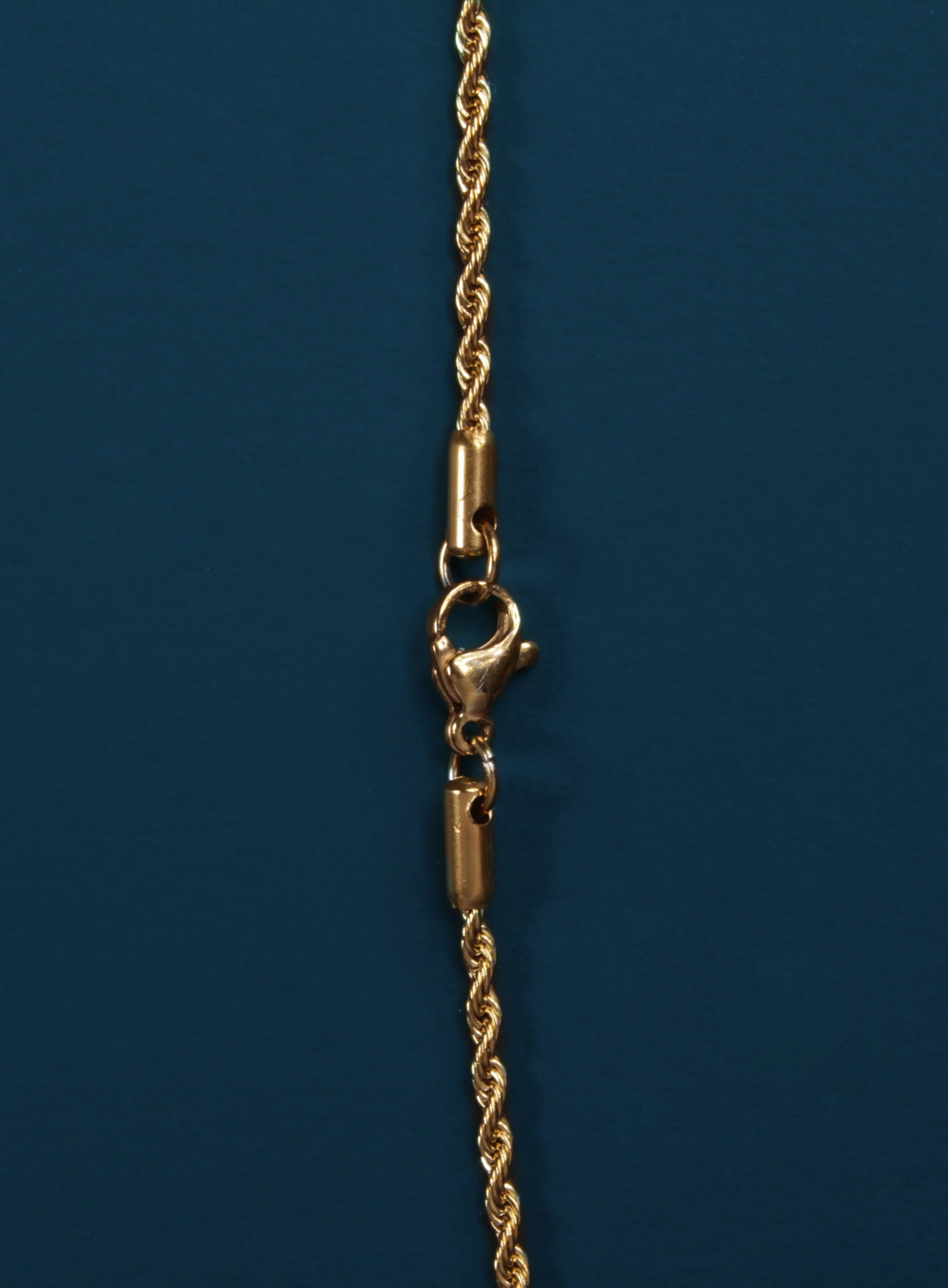Gold Cross Pendant Rope Chain for Men - Image 6