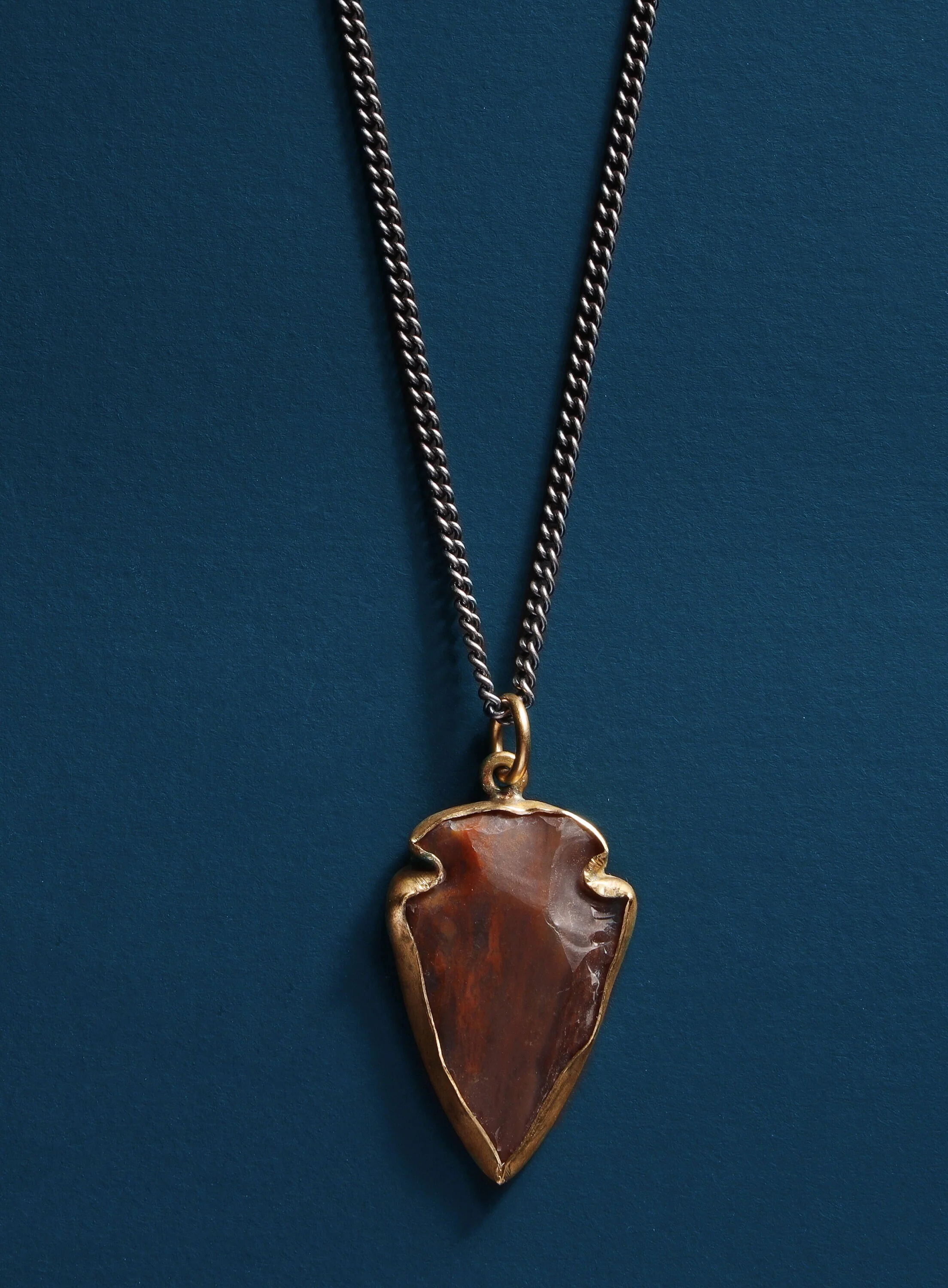 Found arrowhead Necklace