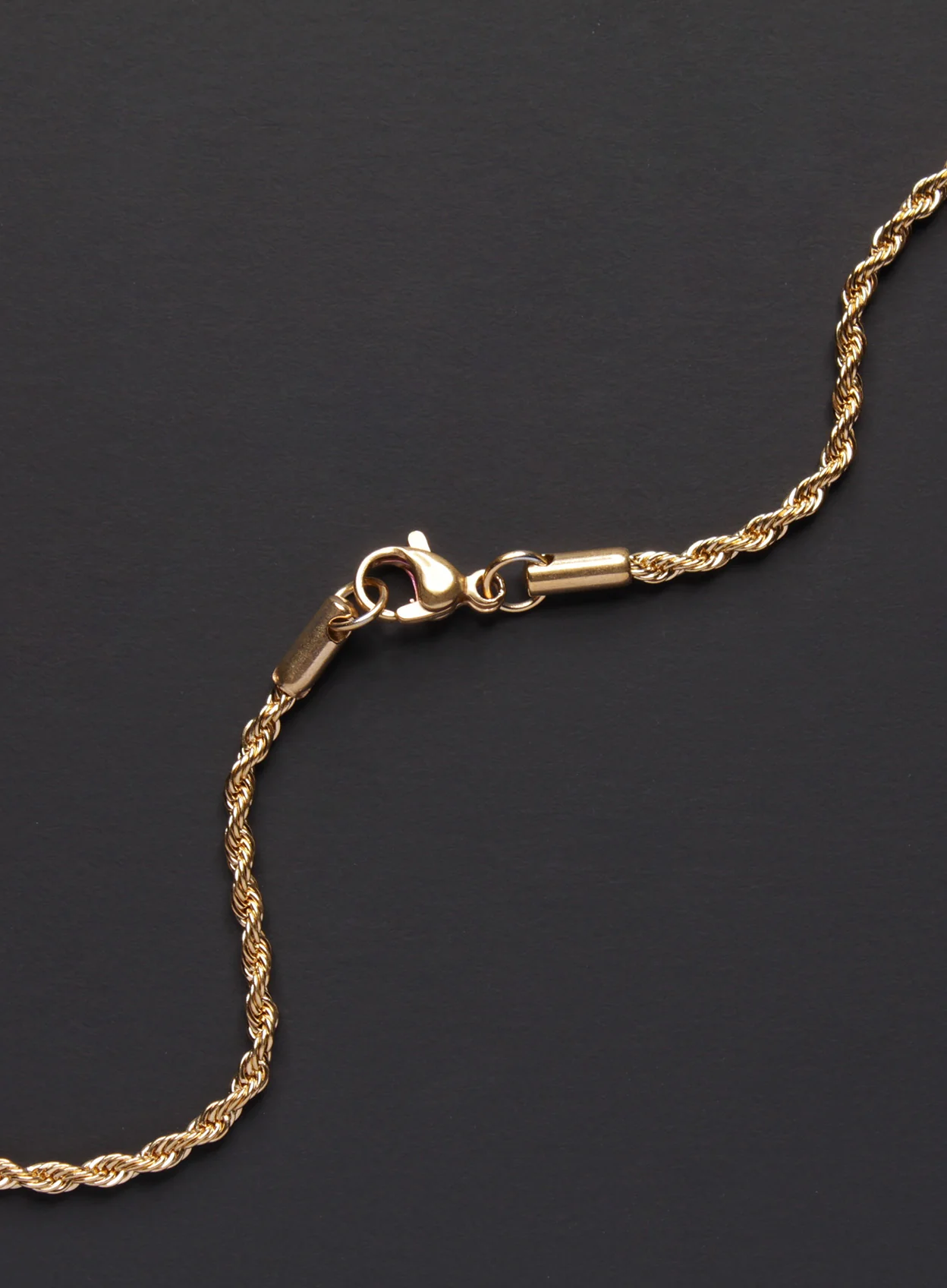 Necklace Set: Gold Rope Chain and St. Christopher Necklace - Image 20