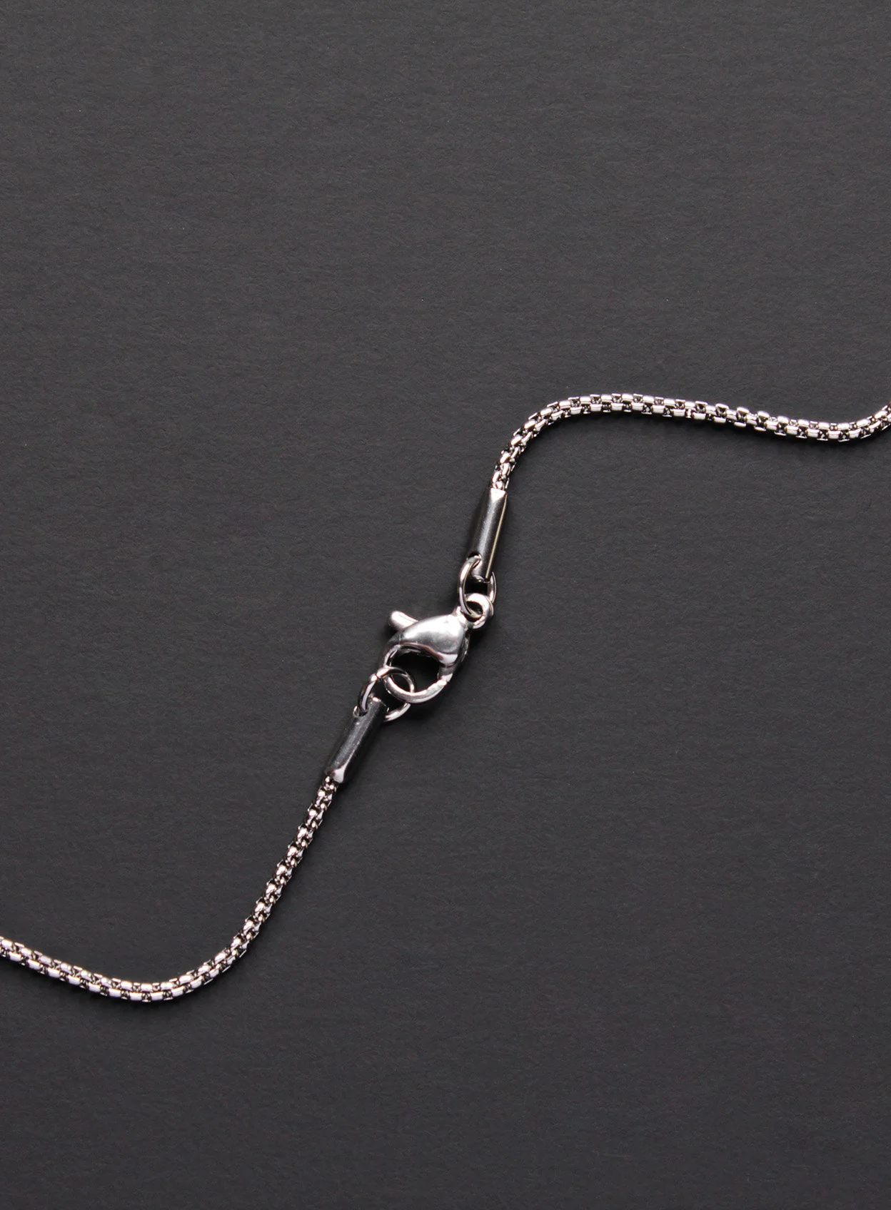 Necklace Set: Silver Rope Chain and St. Christopher Necklace - Image 23