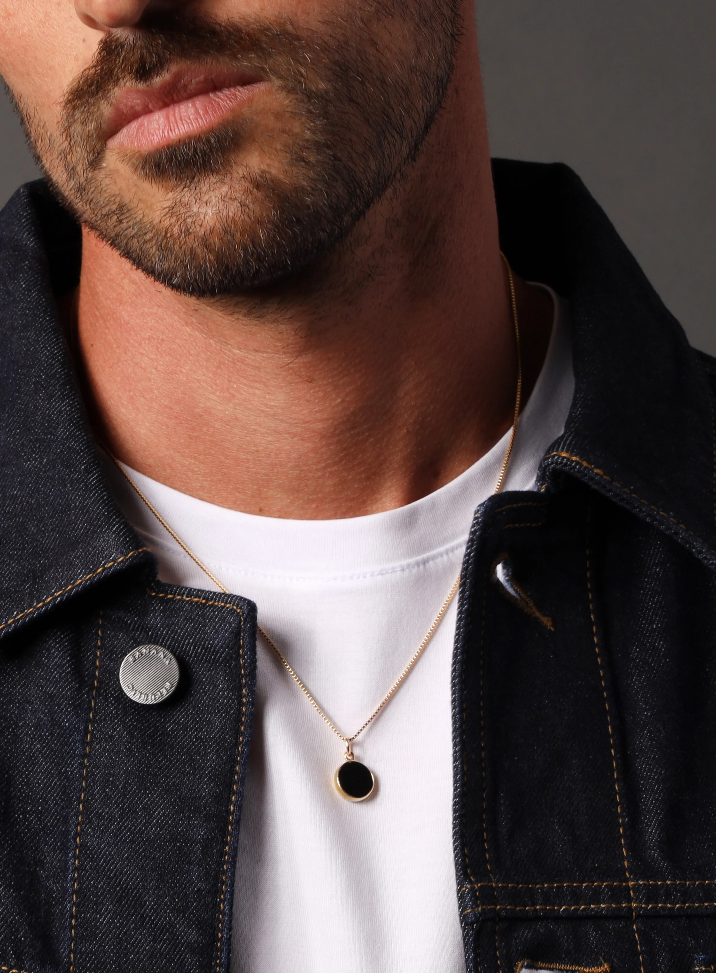 Obsidian Gemstone Necklace - Image 4