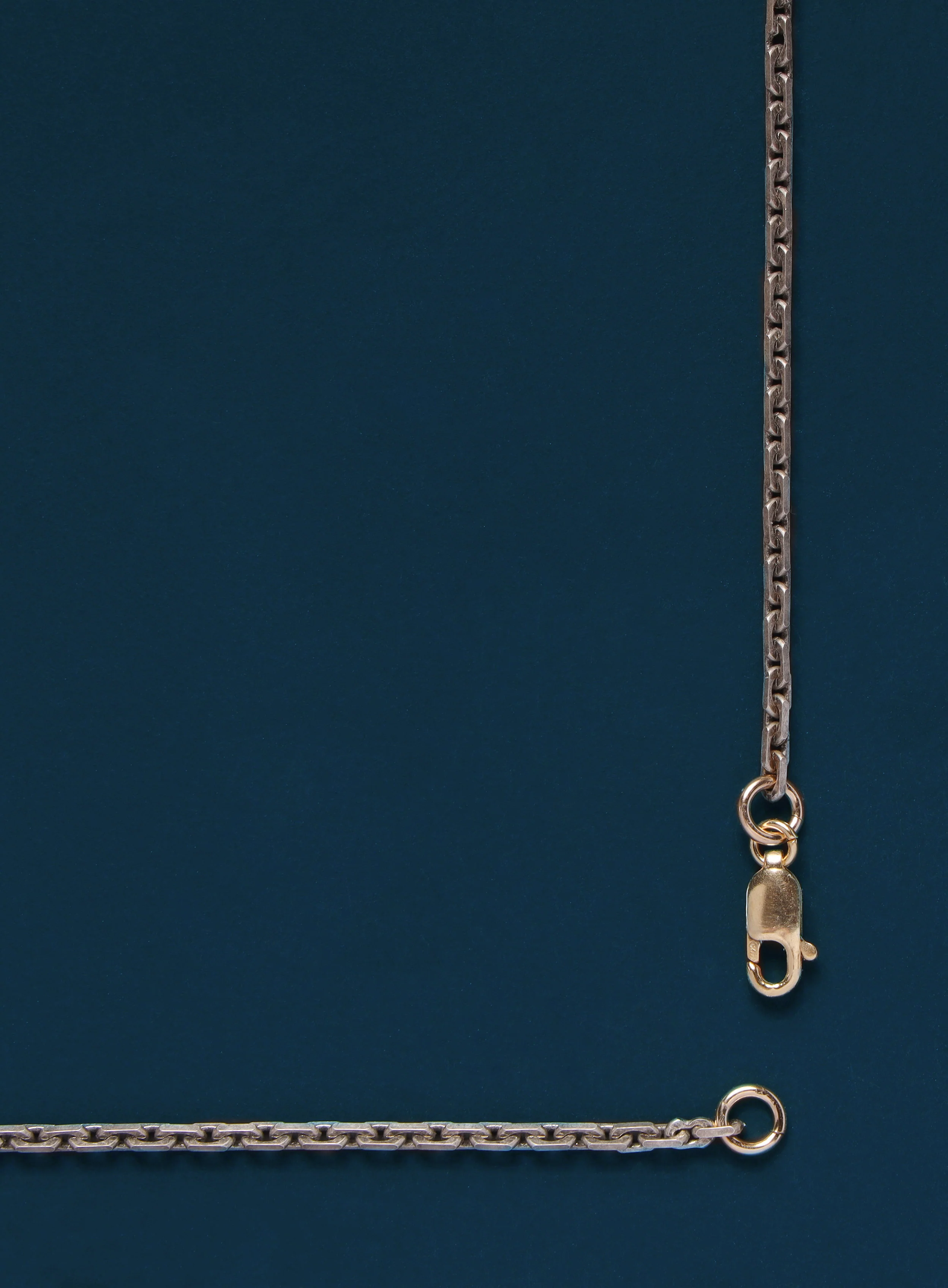 Oxidized Sterling Modern Cable Chain - Image 5