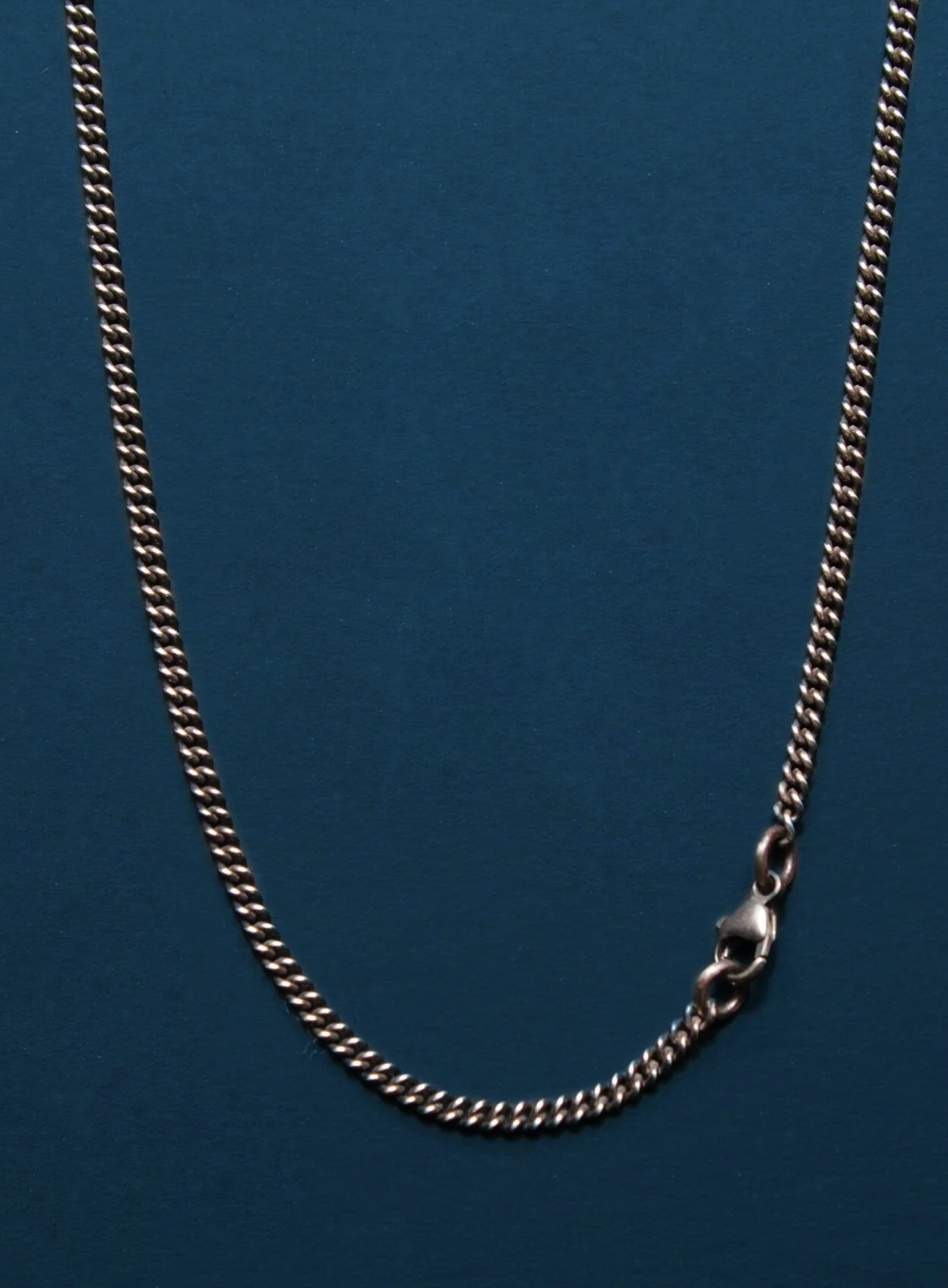 Saint Joseph Sterling Silver Oval Medal Necklace for Men - Image 4