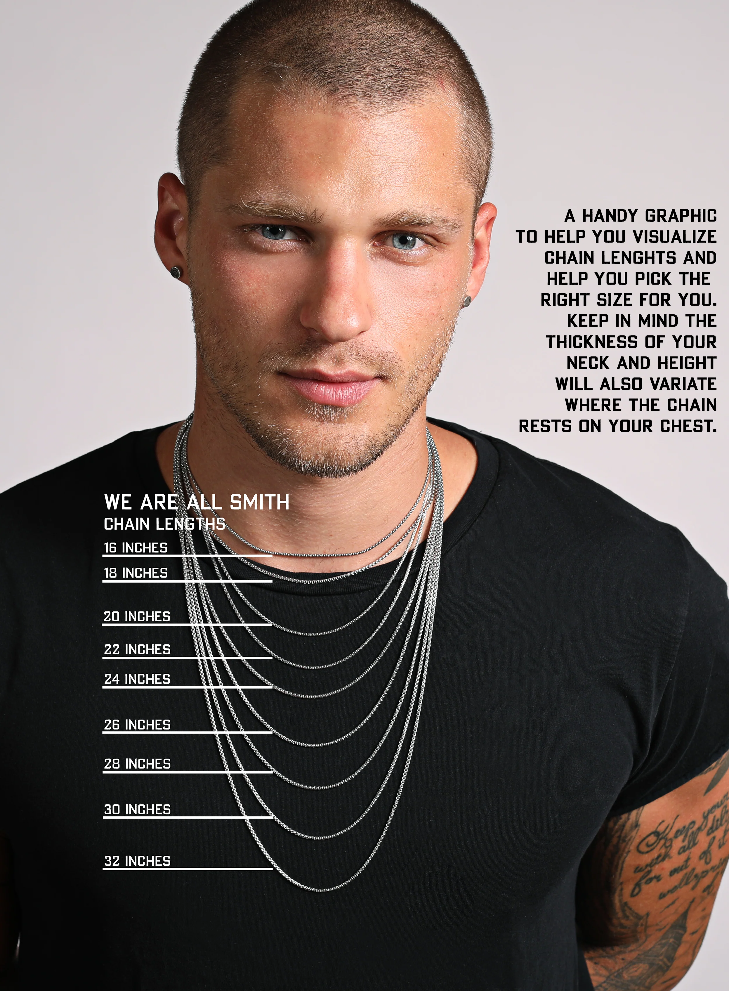 Stainless Steel Box Chain Necklace for Men - Image 6