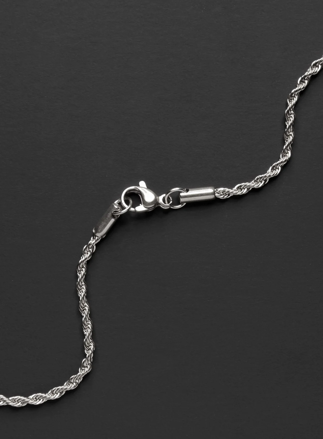 Stainless Steel Rope Chain Necklace for Men - Image 6