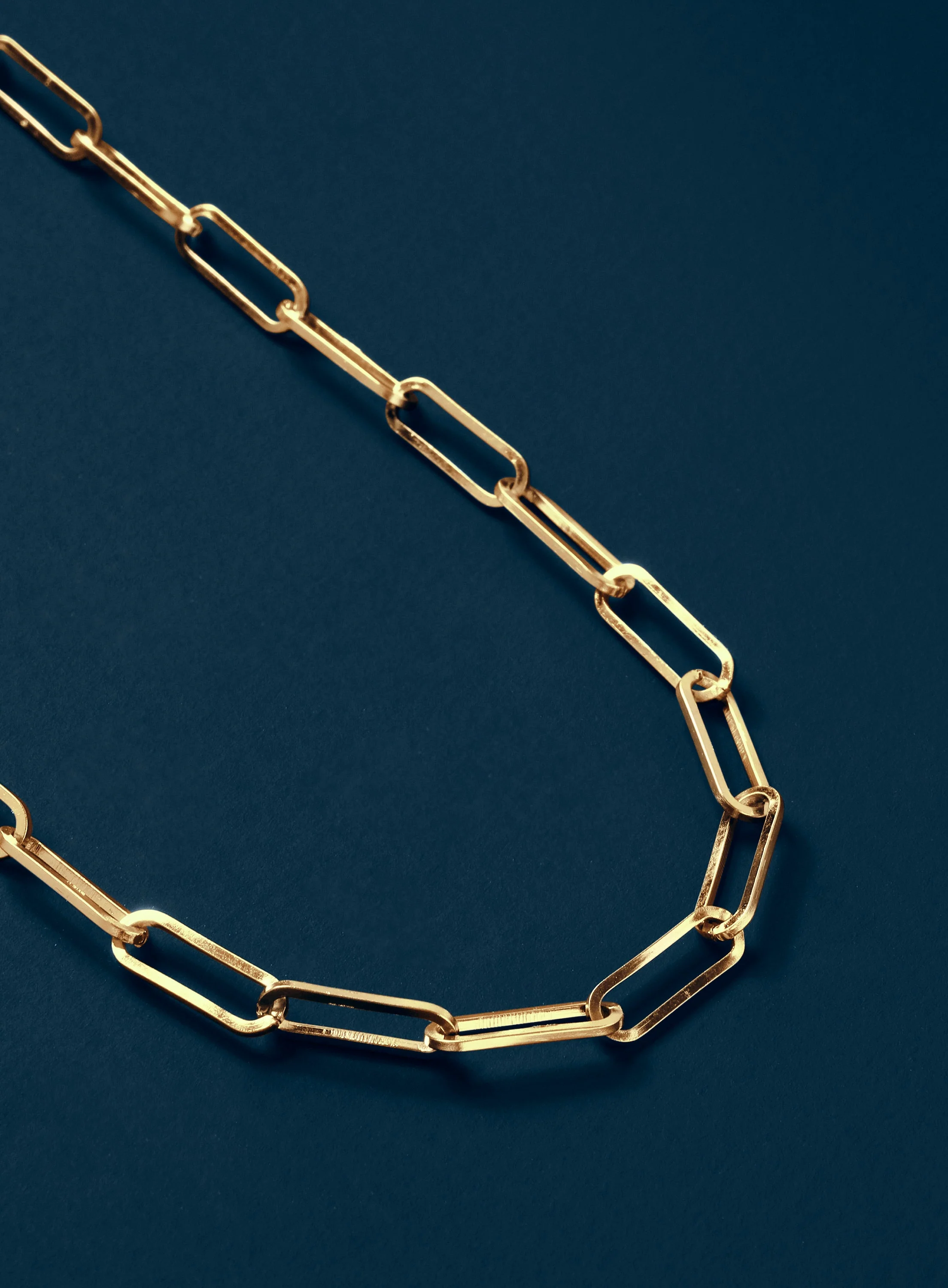 6mm Thick Gold Chain Clip Cable Link Necklace - Image 4