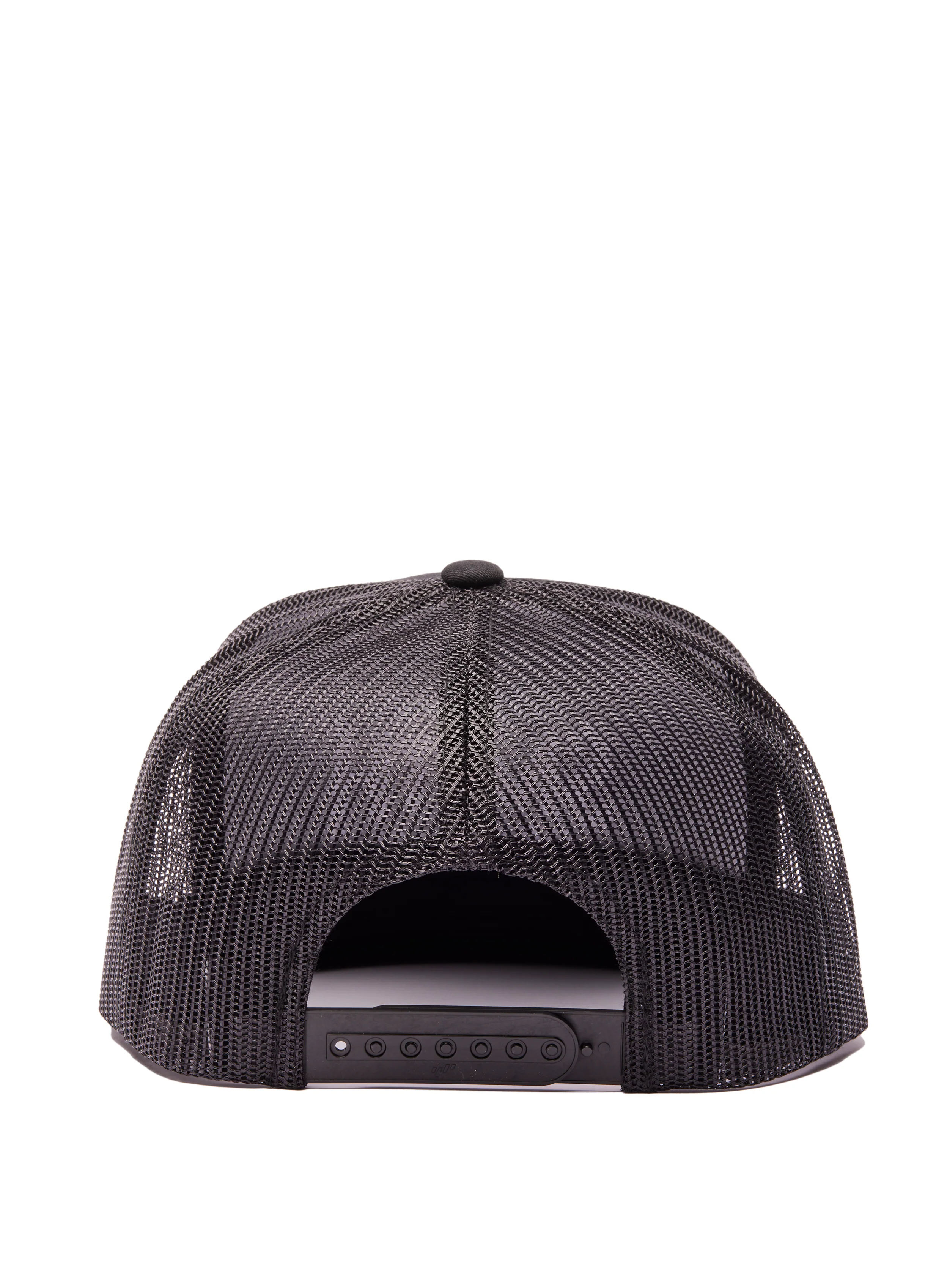 "SELF MADE SMITH" Black Embroidered Trucker Cap - Image 6