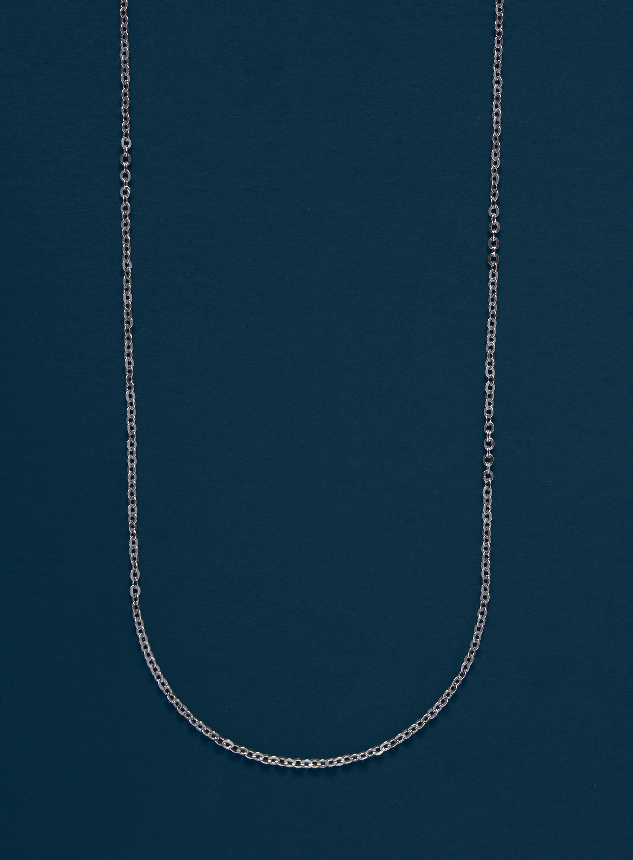 Waterproof THIN 1mm Cable Chain Necklace for Men - Image 2