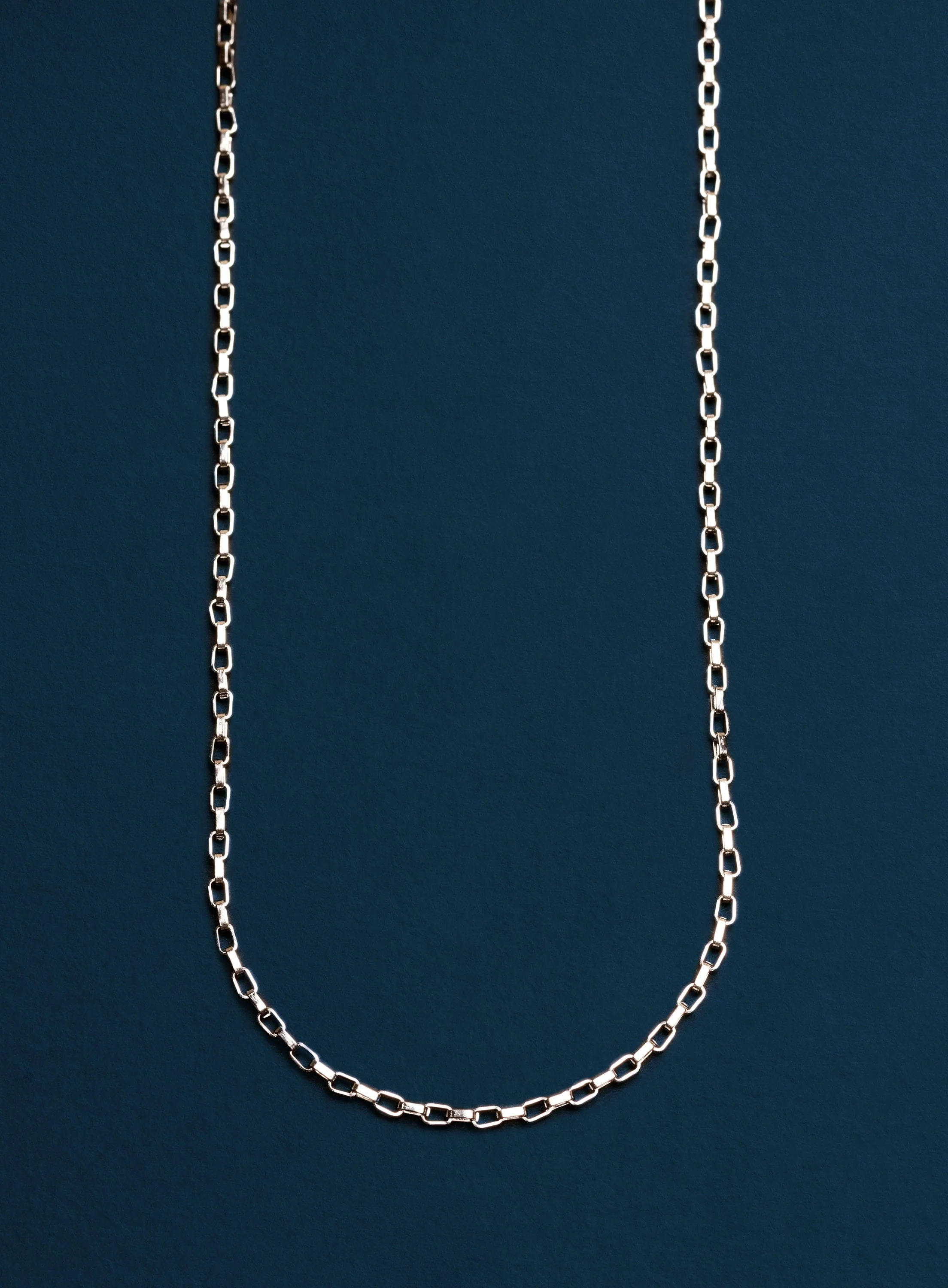 Waterproof Box Chain Necklace for Men 2mm - Image 2