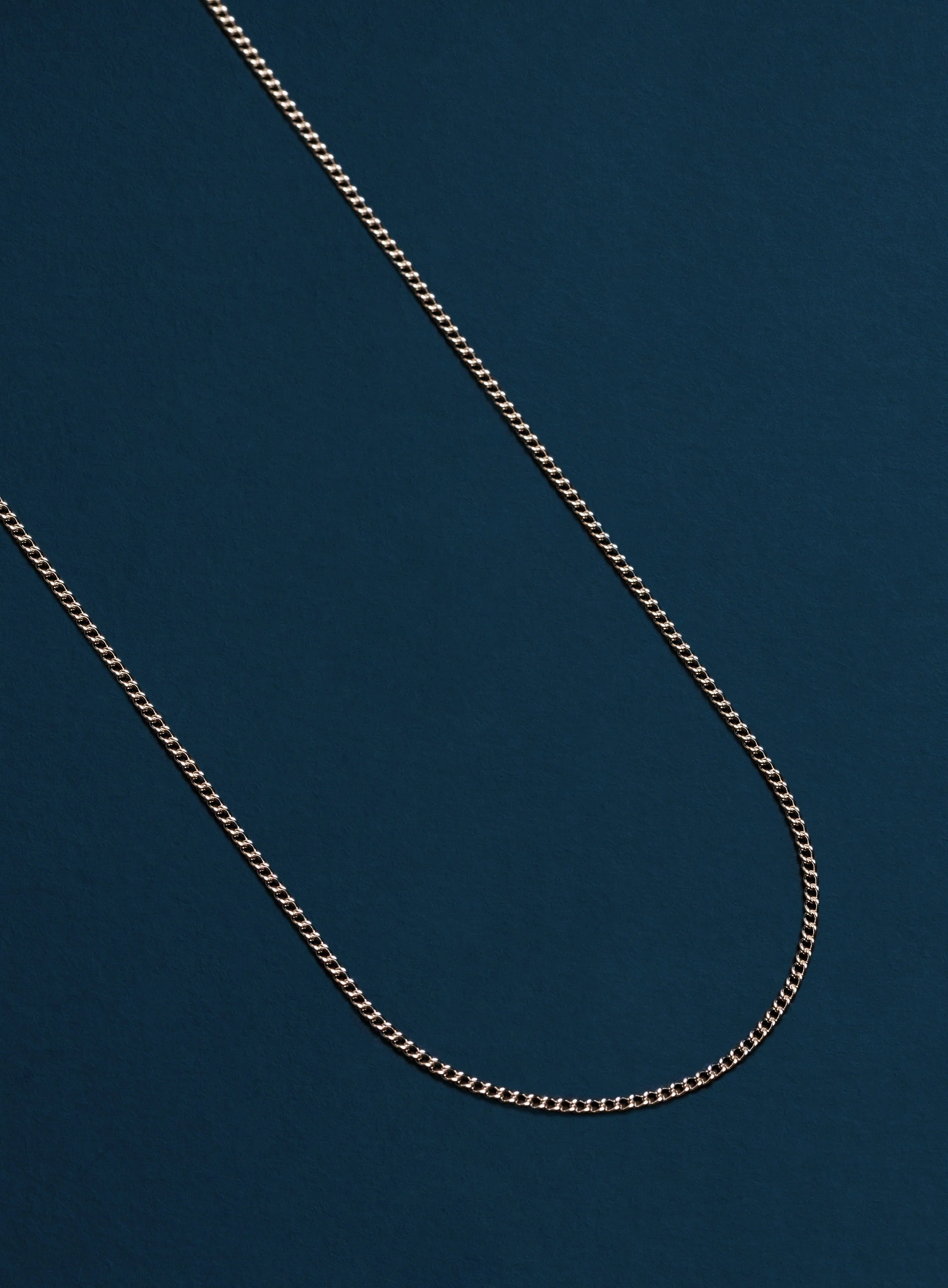 WaterproofStainless Steel Thin 1.5 Curb Chain for Men - Image 4