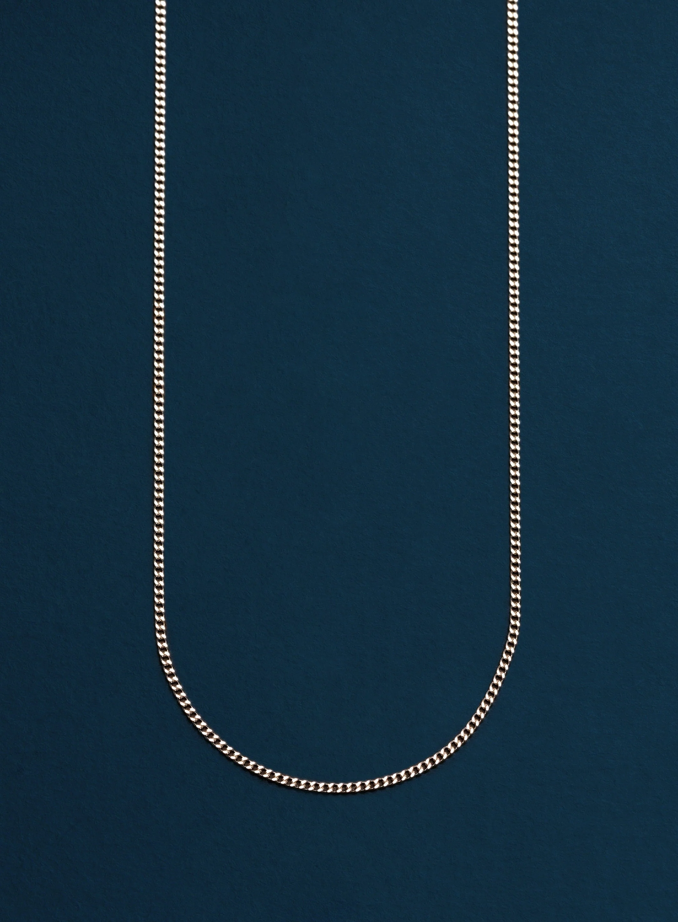 Waterproof 1.5 Cuban 316L Silver Stainless Steel Chain for Men - Image 2