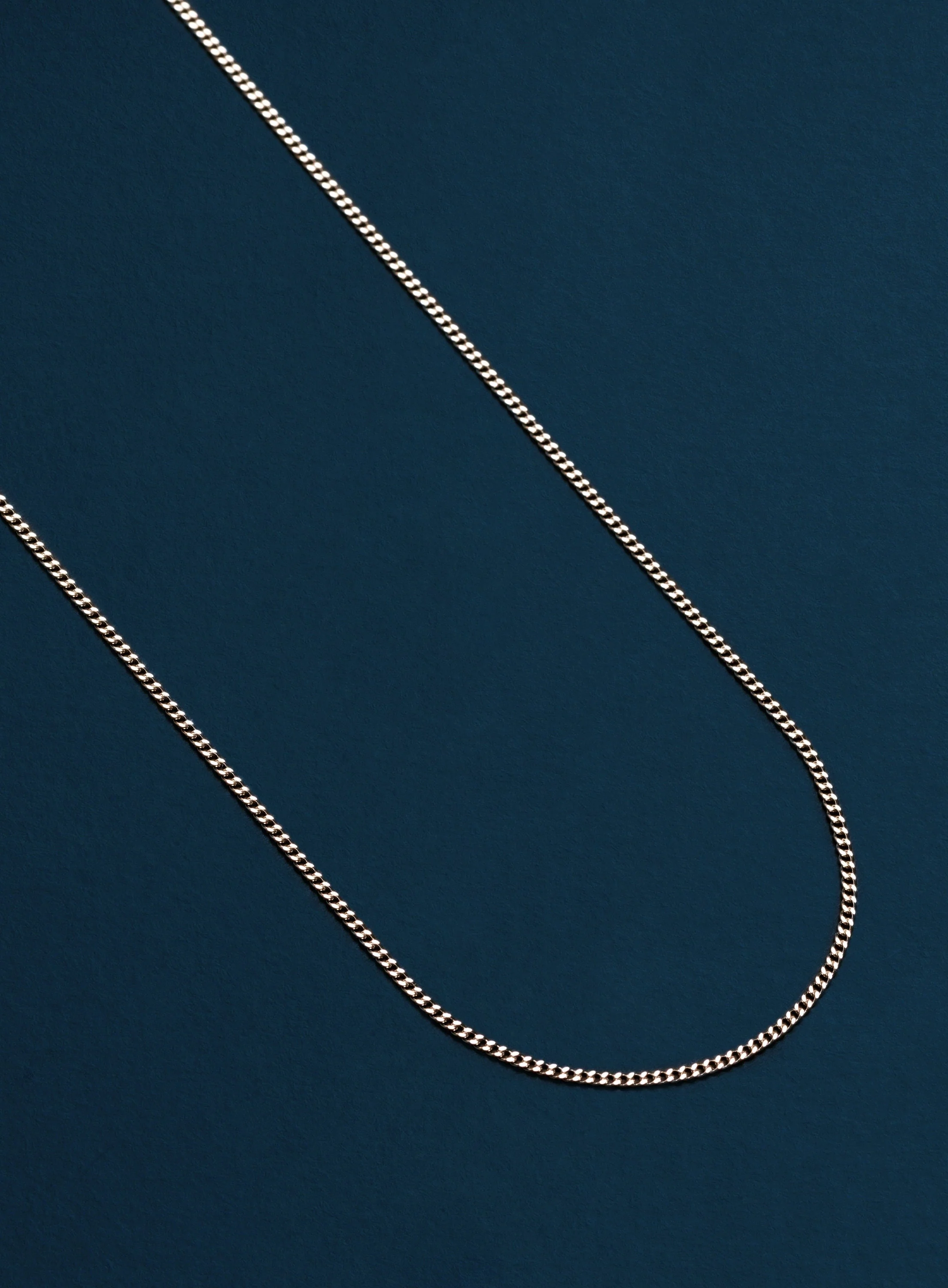 Waterproof 1.5 Cuban 316L Silver Stainless Steel Chain for Men - Image 4