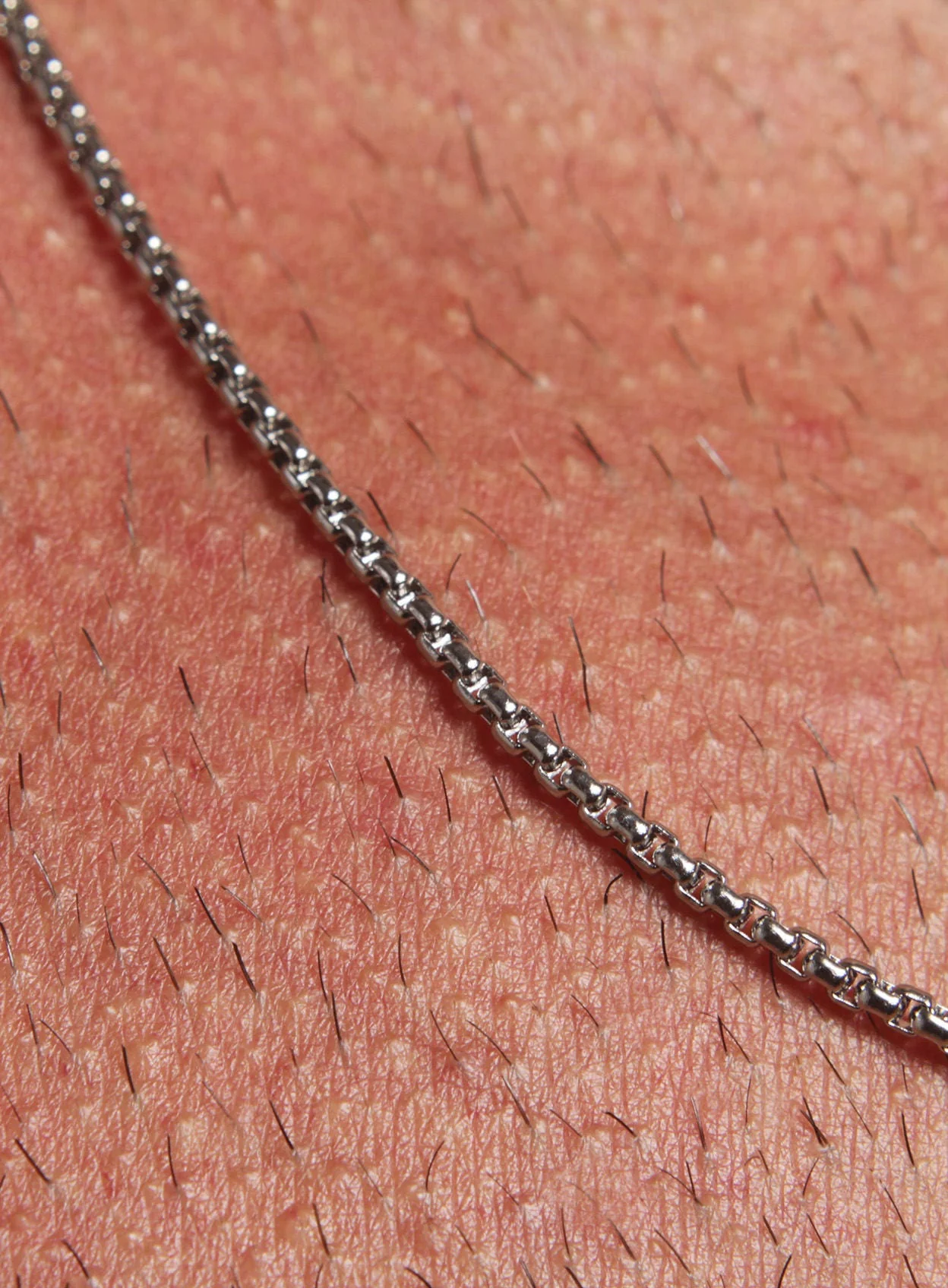 Waterproof Round Box style chain necklace for men - Image 4