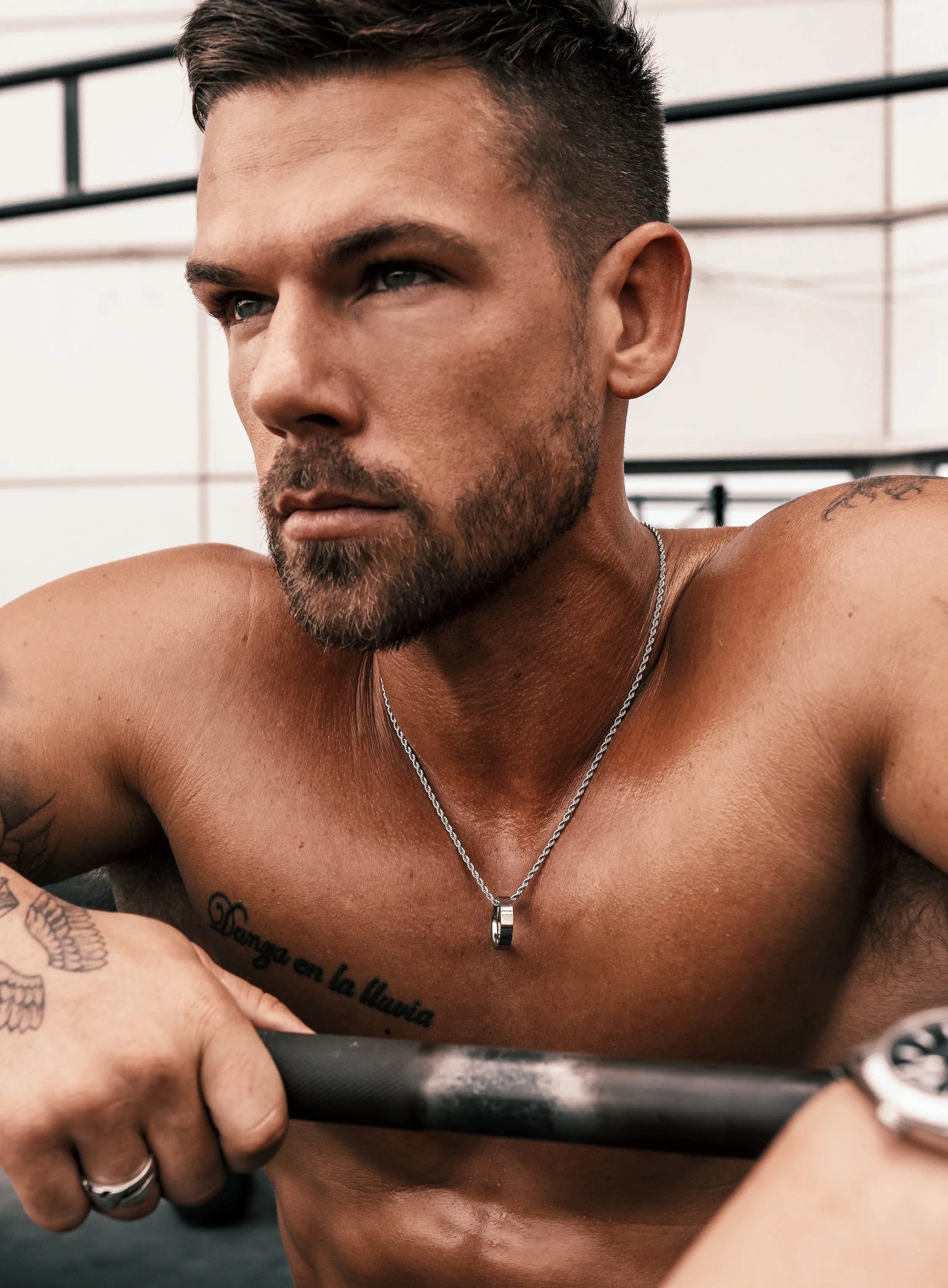 Waterproof Stainless Steel Ring Necklace for men - Image 15