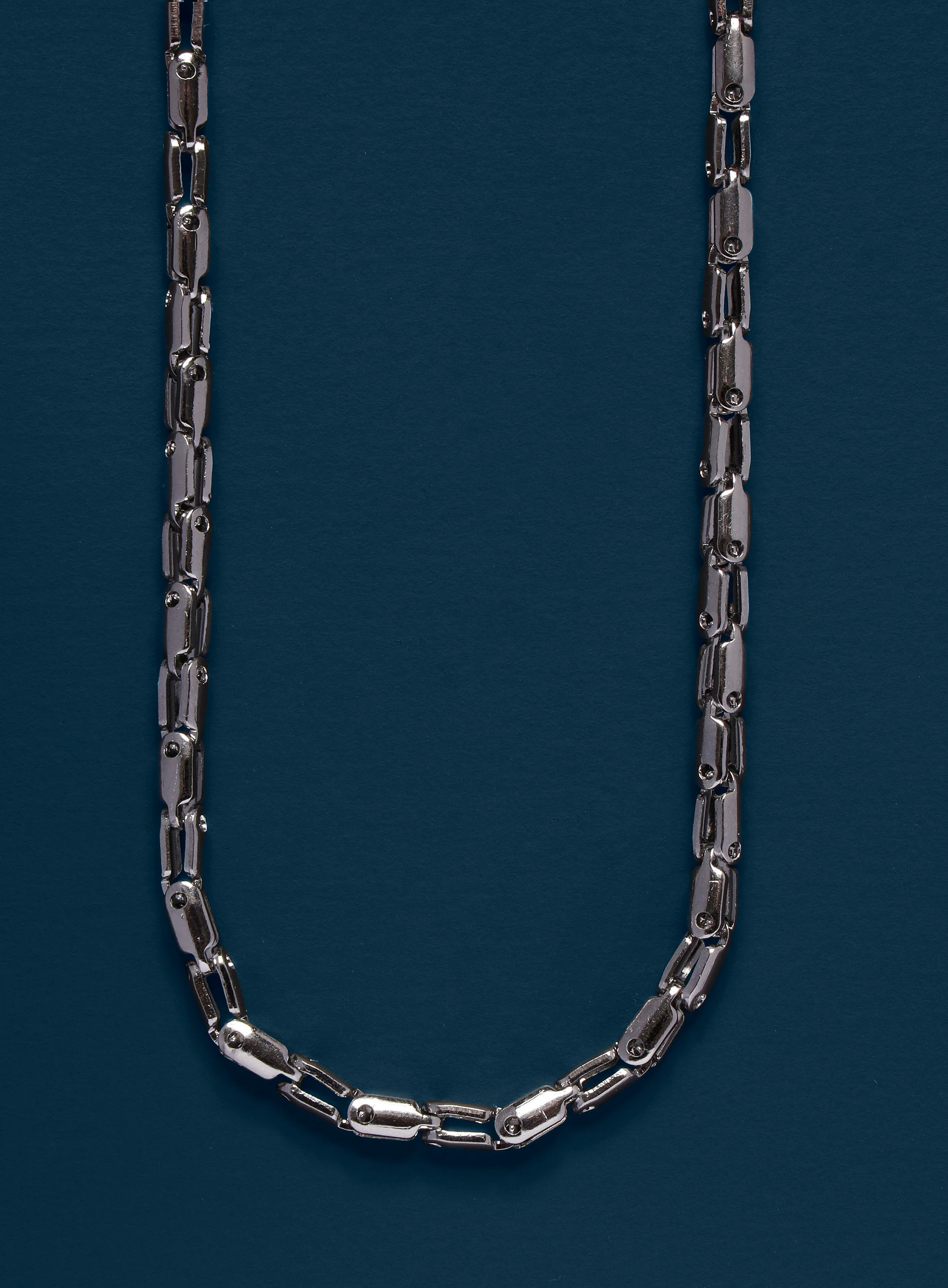Waterproof 5mm 316L Stainless Steel Chain Necklace for Men - Image 2